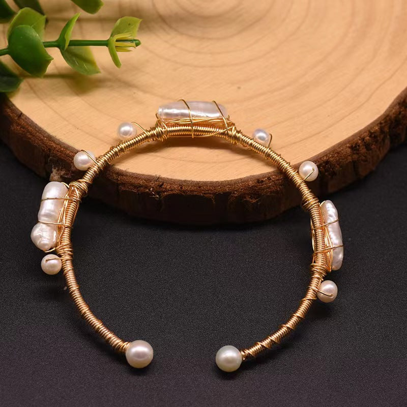 Genuine Freshwater Baroque Pearl Cebu Bracelet (Limited Edition)