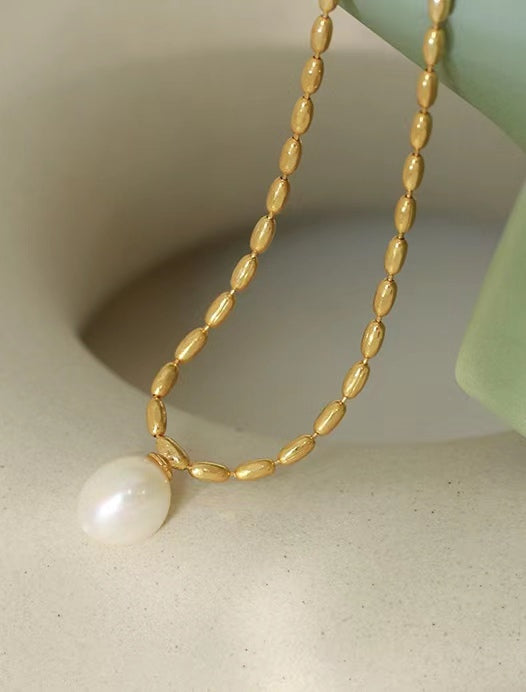 Genuine Freshwater Pearl Hana Necklace