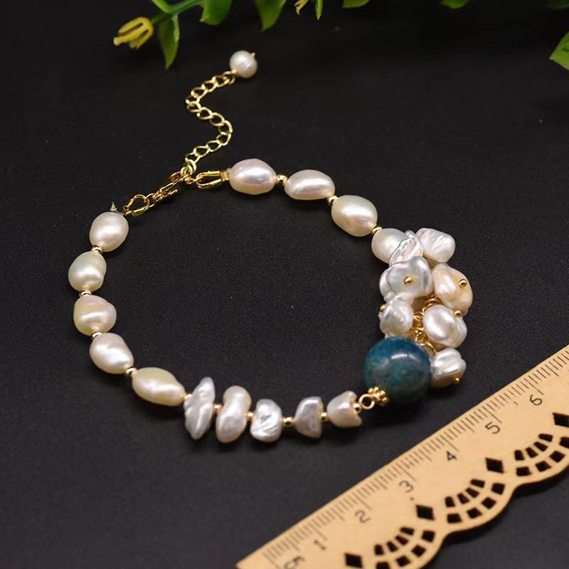 Genuine Freshwater Baroque Pearl Hera Bracelet (Limited Edition)