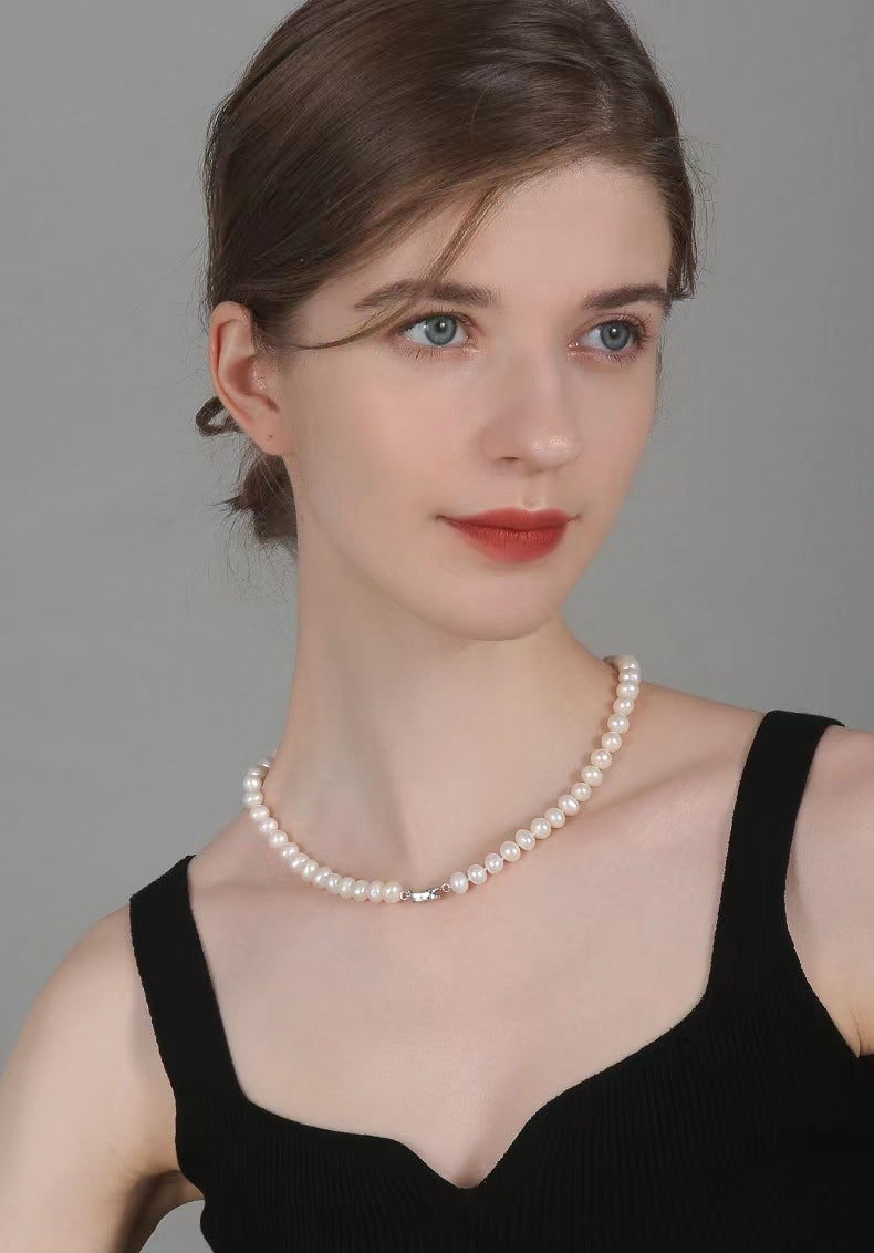 Genuine Freshwater Pearl Audrey Necklace