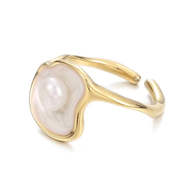 Genuine Freshwater Pearl Water Ring