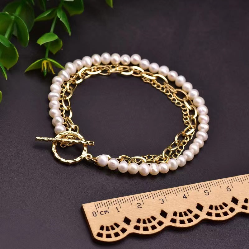 Genuine Freshwater Baroque Pearl Vesta Bracelet (Limited Edition)