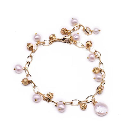 Genuine Freshwater Baroque Pearl Ceres Bracelet (Limited Edition)