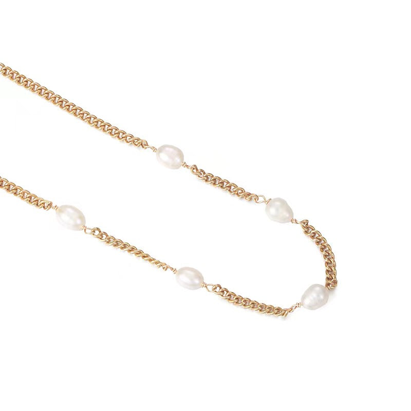 Genuine Freshwater Pearl Morning Dew Necklace