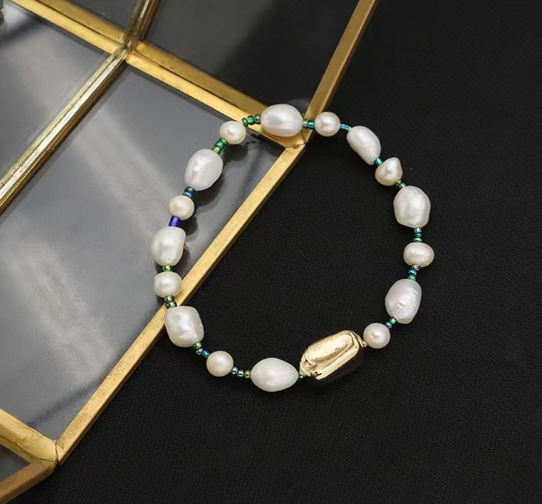 Genuine Freshwater Baroque Pearl Bangkok Bracelet (Limited Edition)