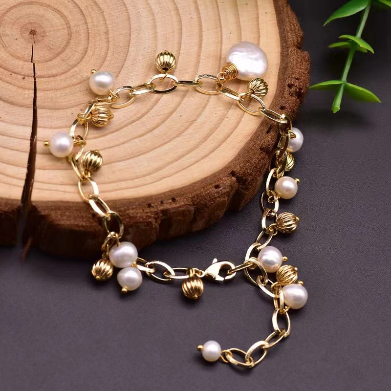 Genuine Freshwater Baroque Pearl Ceres Bracelet (Limited Edition)