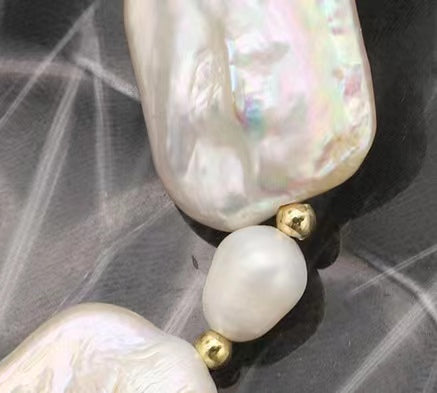 Genuine Freshwater Baroque Pearl Aurora Bracelet (Limited Edition)