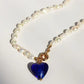 Genuine Freshwater Pearl Full Heart Necklace