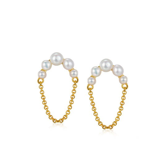 Genuine Natural Freshwater Pearl Bead Dream Earrings