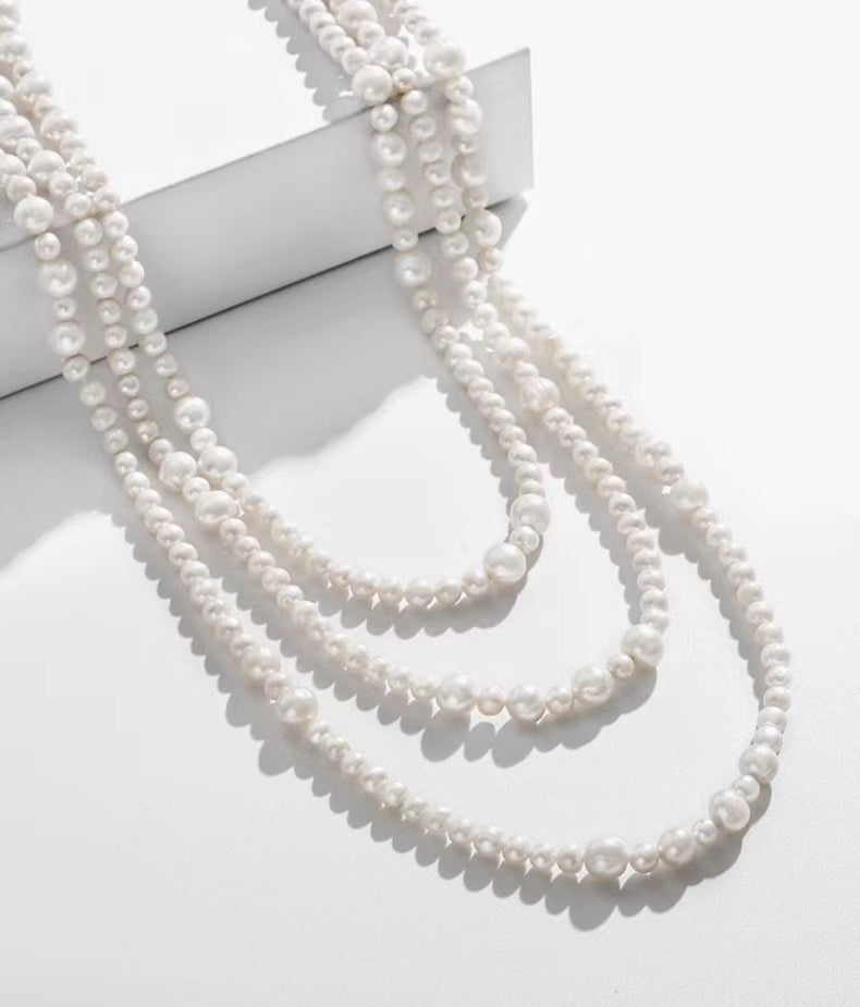 Genuine Freshwater Pearl Silvia Necklace