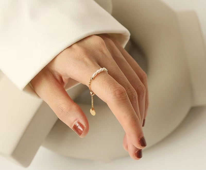 Genuine Freshwater Pearl Essential Ring